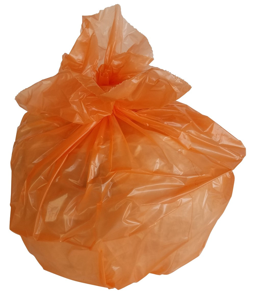 Plastics 40-45 Gallon Blue Trash Bags - Pack of 100 - Garbage or Recycling