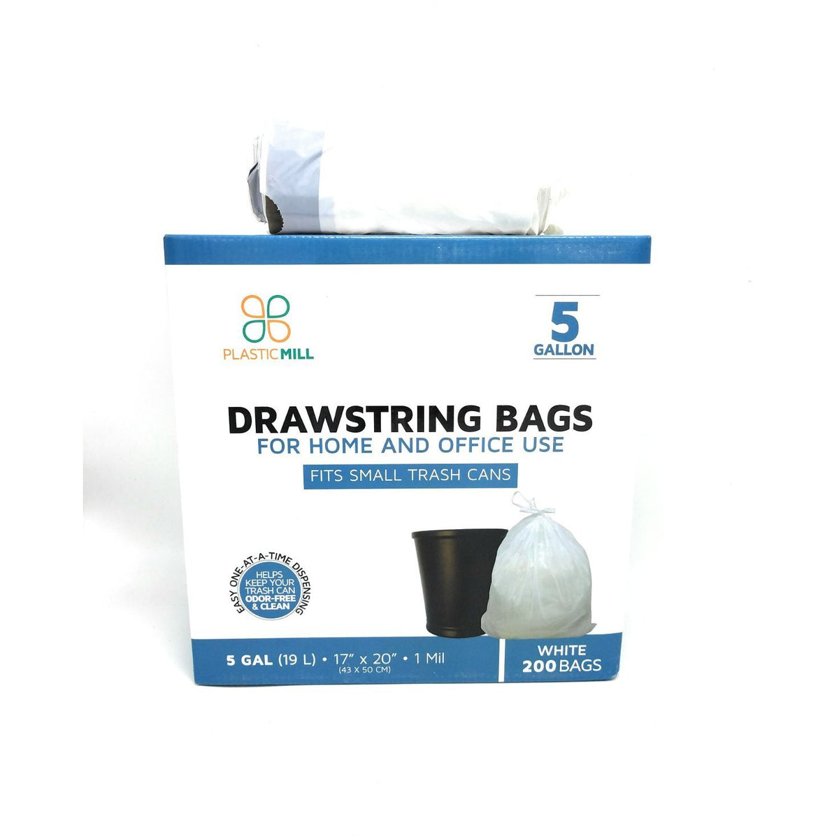 5 Gallon Plastic Trash Bags, 5 Gallon Garbage Bags