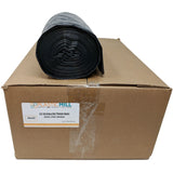 Black Plastic Rubbish Bags -Small, 24x32, .8 Mil, 500 Bags.
