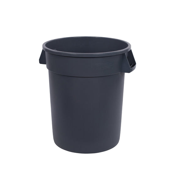 PlasticMill 65 Gallon Black 1.5 Mil 50x48 100 Bags/Case Garbage Bags / Trash Can Liners.