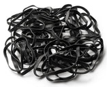 Rubber Bands #64 Size, Black Rubberbands, EPDM, UV RATED, 1LB/250 Count.