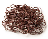 Rubber Bands #33: #33 Size, Brown, 1LB/500 Count.