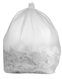 Bolsas de basura de 100 galones: transparentes, 1,3 mil, 67 x 79, 10 bolsas/caja.