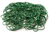 Rubber Bands #33: #33 Size, Dark Green, 2LB/1000 Count.