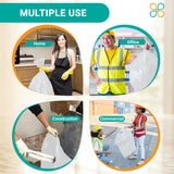 50-60 Gallon Garbage Bags: Clear, 1.4 MIL, 36x55, 100 Bags.