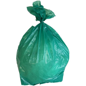 50-60 Gallon Large Green Trash Bags - 38 x 58