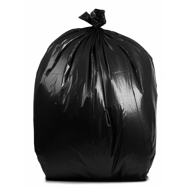 Lots Big Black Garbage Bags Cleaning Stock Photo 749572357