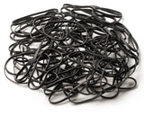 Rubber Bands #33: #33 Size,  Black UV Rated, EPDM, 1LB/500 Count.