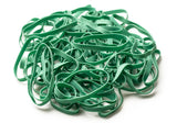 Banda de goma #64: tamaño #64, bandas de goma verdes, 1 libra/250 unidades.