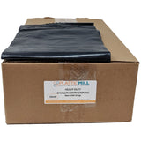 42 Gallon Contractor Bags: Black, 6 MIL, 33x48, 25 Bags.