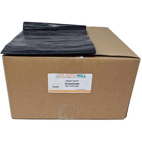 18 X 16 X 45 Black Contractor Trash Bags (Roll of 100) - (Available For  Local Pick Up Only) - Greschlers Hardware