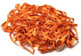 Banda de goma: tamaño #64, bandas de goma de color naranja, 1 libra/250 unidades.
