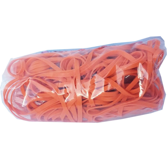 Rubber Bands #33: #33 Size, Orange, 100 Count.