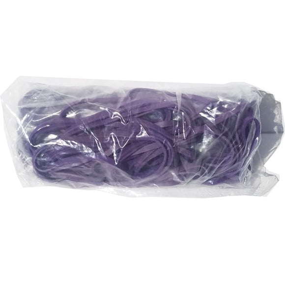 Rubber Bands #33: #33 Size, Purple, 100 Count.