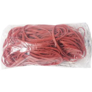 Rubber Bands #33: #33 Size, Red, 100 Count.