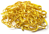 Rubber Band: Size #64 Size, Yellow Rubberbands, 1LB/250 Count.